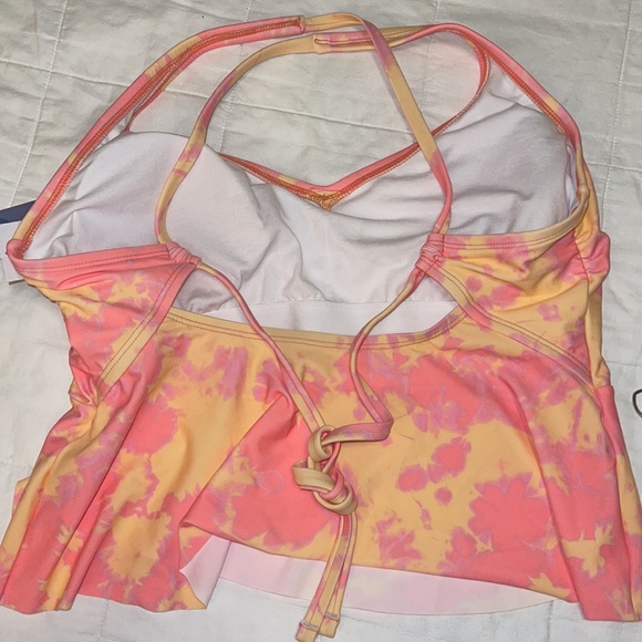 Aqua Couture Halter Swim Top Large - Picture 5 of 10